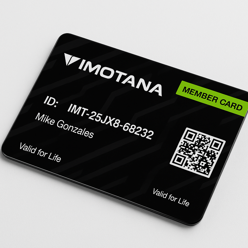 Lifetime Member Card