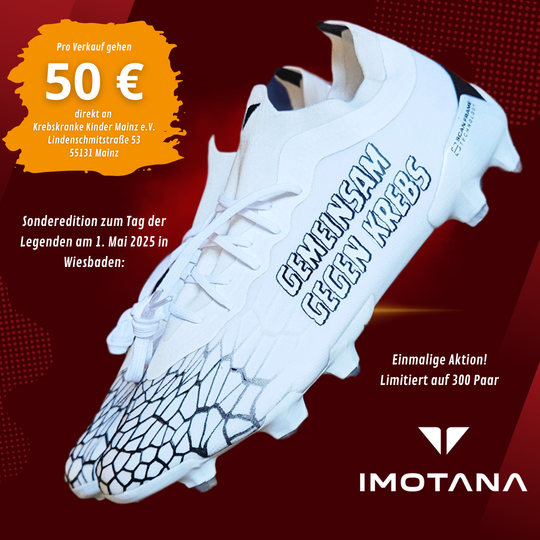 Special shoe “Together against cancer” – Limited to 300 pairs! 👟✨