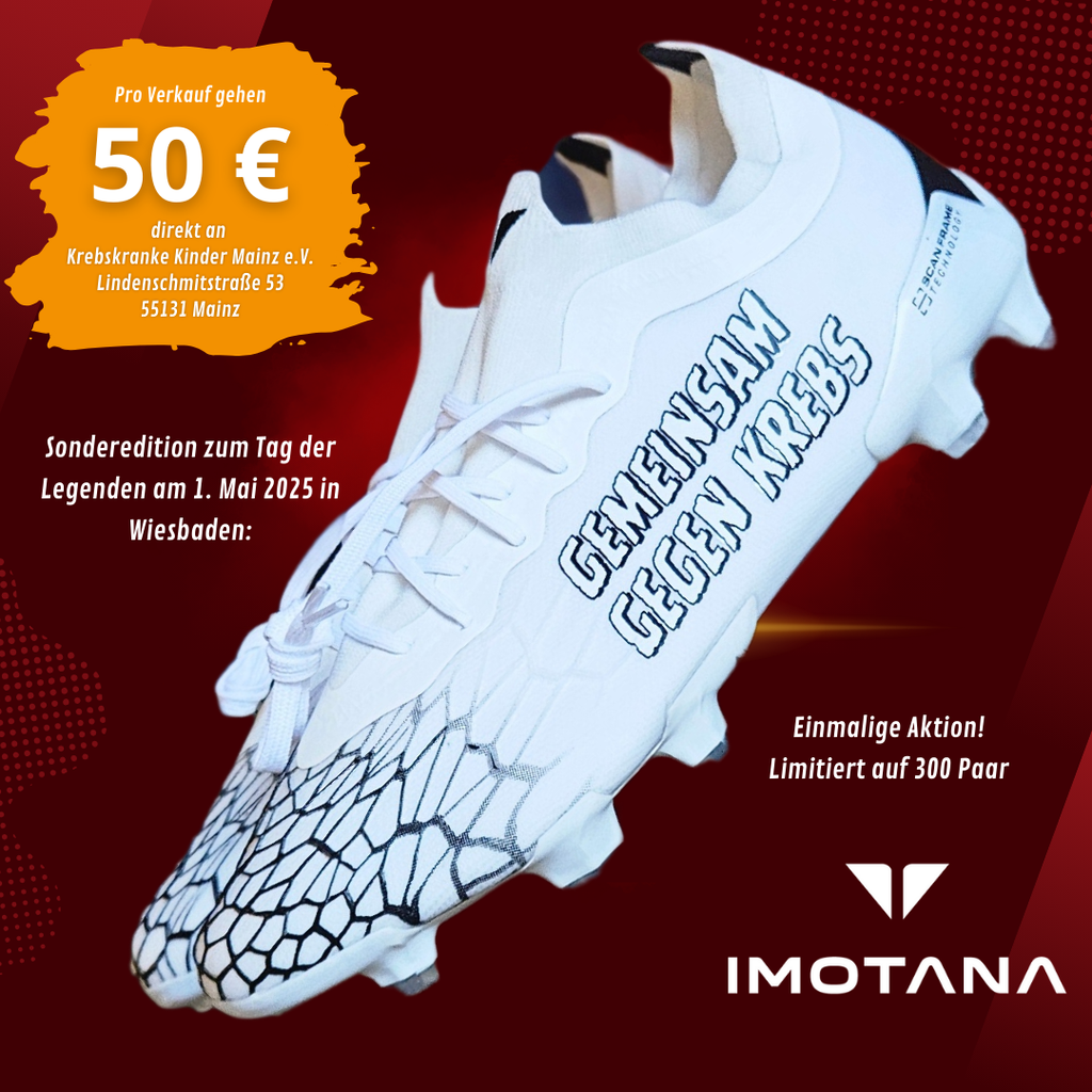 Special shoe “Together against cancer” – Limited to 300 pairs! 👟✨